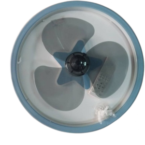 Ventilateur Plafonnier avec ampoule LED rond Diamètre 50 cm