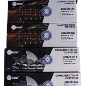 KIT DE 4 CARTOUCHES D'IMPRIMANTE UOK 205A COMPATIBLE