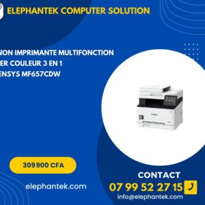 Canon Imprimante Multifonction Laser Couleur 3 En 1 I-SENSYS MF657Cdw