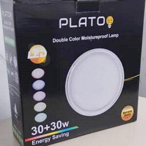 Globe étanche LED lumière multicolore rond (30+30w)