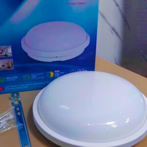 Globe étanche rond couleur blanche 50W