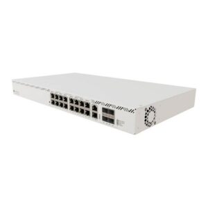 MikroTik Switch MikroTi k - CRS320-8P-8B-4S+RM – Smart Cloud Switch - 8 Ports PoE+ + 8 Ports 2.5G + 4 Ports SFP+ 10G - Rack 1U