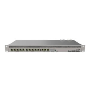 MikroTik Mikroti k RB1100AHx4 Routeur connecté Gigabit Ethernet Acier inoxydable - Ethernet WAN - Gigabit - ARM - Quad-Core CPU - POE