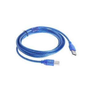 Câble D'imprimante USB - 5 Mètres Bleu