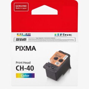 Tête d'impression CH-40 - CH40 - Couleur - Pour Canon : G2420 - G3420 - G1420 - G2460 - G3460 - G5040 - G6040 - G7040 - GM2040 - GM4040