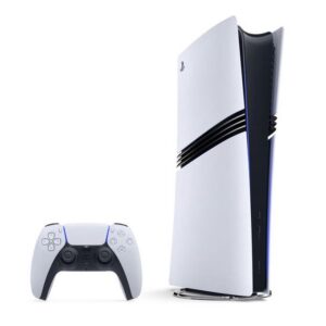 Sony Console PlayStation 5 Pro - PS5 avec 1 Manette Sans Fil DualSense, Couleur : Blanche - 2TB