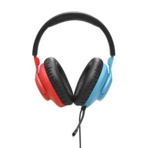 Casque JBL Quantum 100N – Casque de gaming filaire – avec Microphone à perche détachable – Jack 3.5 mm - Compatible Audio 3D PS5 - Compatible PC / Mac / Consoles / Mobiles