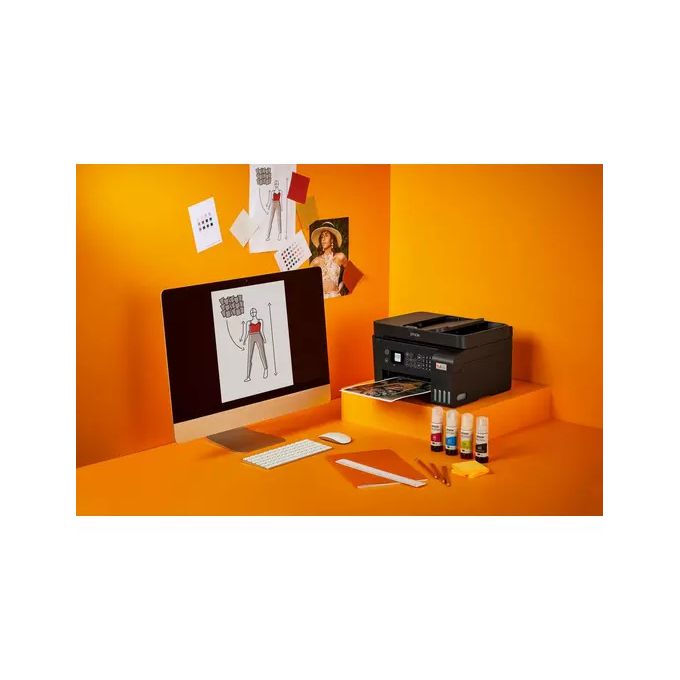 Epson Imprimante à Réservoir Epson L5290 - Impression - Photocopie - Scanner - Wifi - Bac Chargeur – Image 4