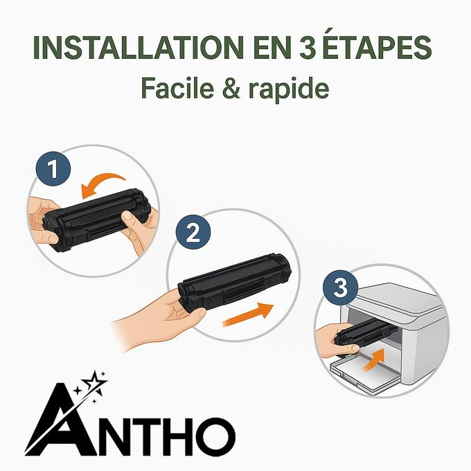 ANTHO Toner compatible 150A - W1500A - Ant - Noir – Image 4