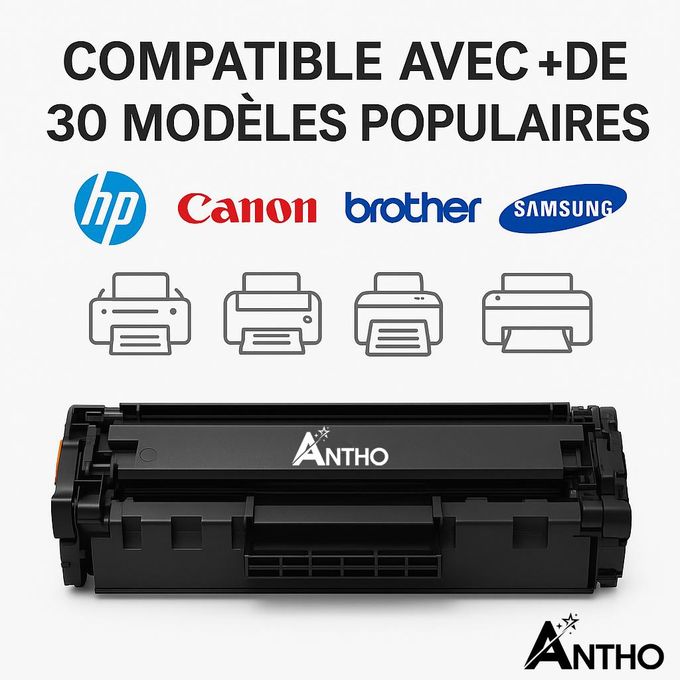 ANTHO Toner compatible 150A - W1500A - Ant - Noir – Image 3