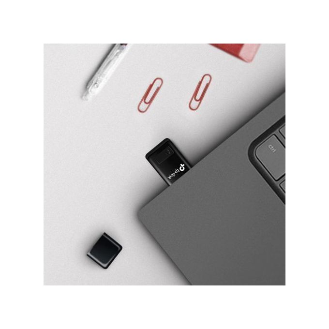 TP-Link Clé USB Wifi - Adaptateur USB Mini -TL-WN823N - 300Mbps - Noir – Image 3