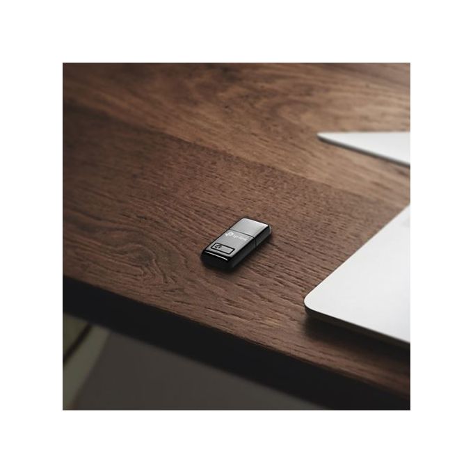 TP-Link Clé USB Wifi - Adaptateur USB Mini -TL-WN823N - 300Mbps - Noir – Image 2