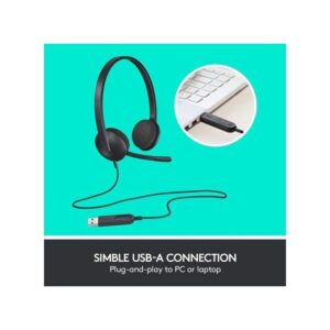Logitech Casque Logitech H340 Réducteur De Bruit Avec Micro USB