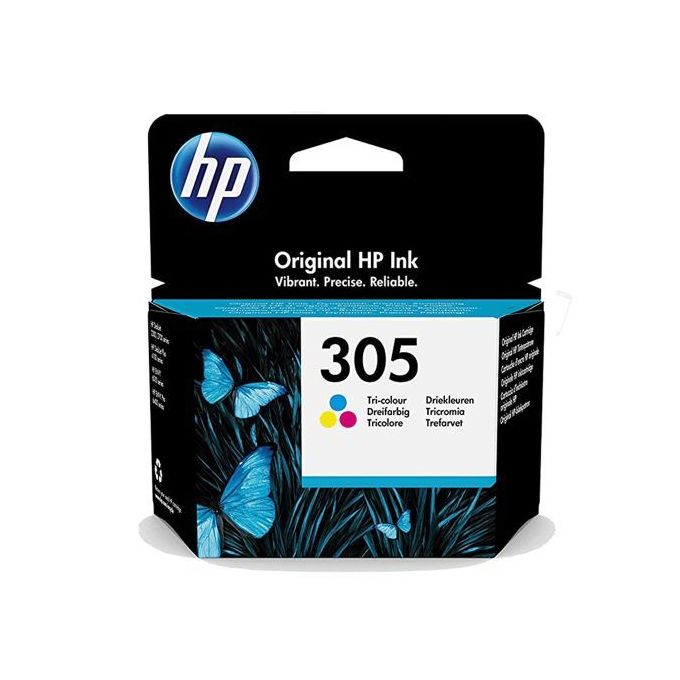 Hp Cartouche D'Encre 305 Couleur - (3YM60AE)