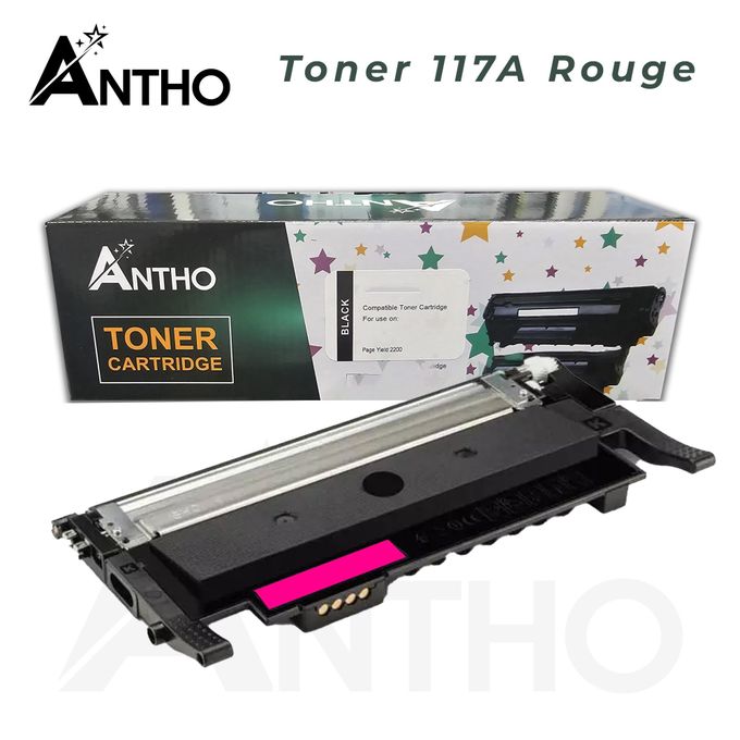 ANTHO Toner Compatible 117A Rouge - W2073A - Ant - Magenta